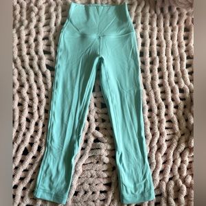 Lululemon Align High-Rise Crop 21” in Icing Blue